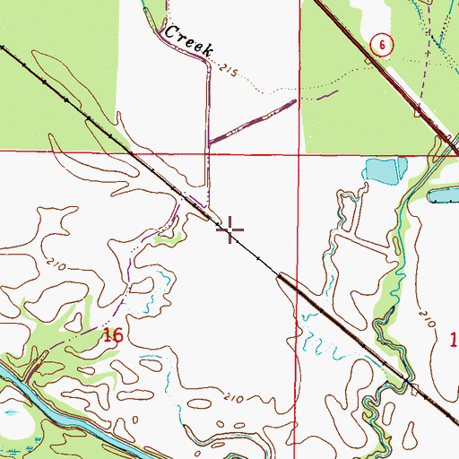 Topographic Map of Tabb (historical), MS