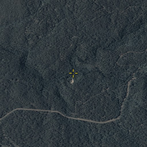 Aerial/Satellite Image of Little Diamond Creek, AZ