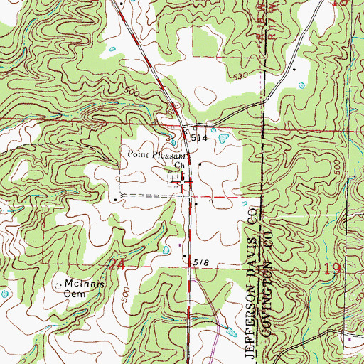 Topographic Map of Jerusalem School (historical), MS