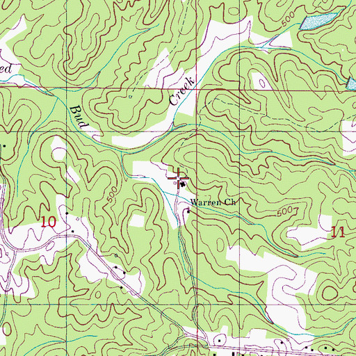 Topographic Map of Macedonia School (historical), MS