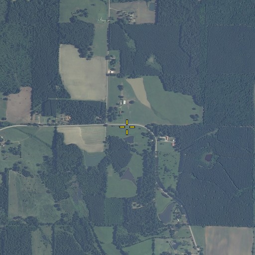 Aerial/Satellite Image of Supervisor District 2, MS