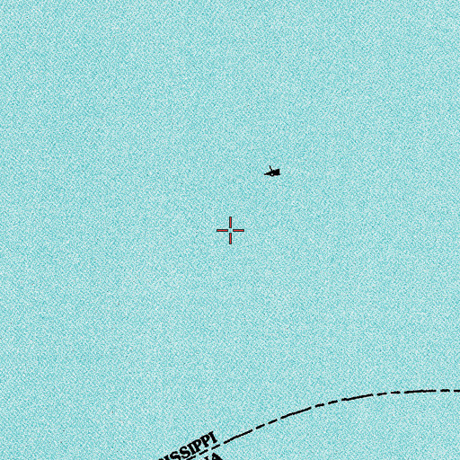 Topographic Map of Saint Josephs Lighthouse (historical), MS