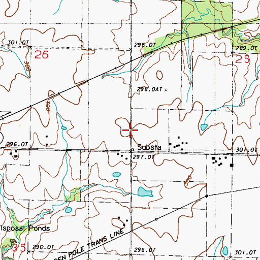 Topographic Map of Arnold School (historical), MO