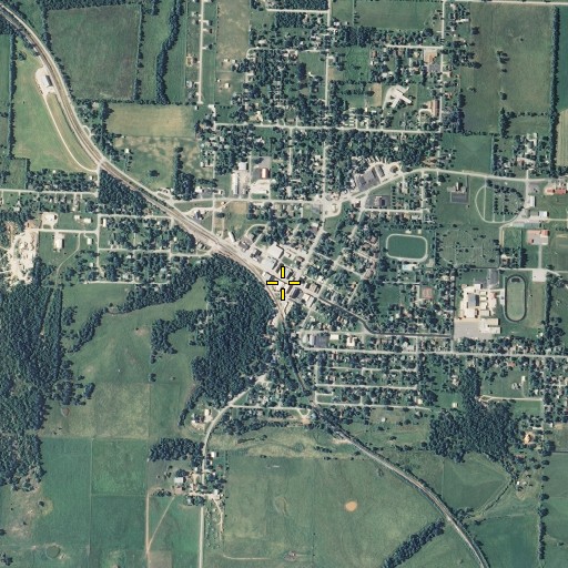 Aerial/Satellite Image of Ash Grove, MO