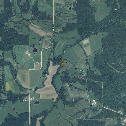 Aerial/Satellite Image of Barnitz Prong, MO