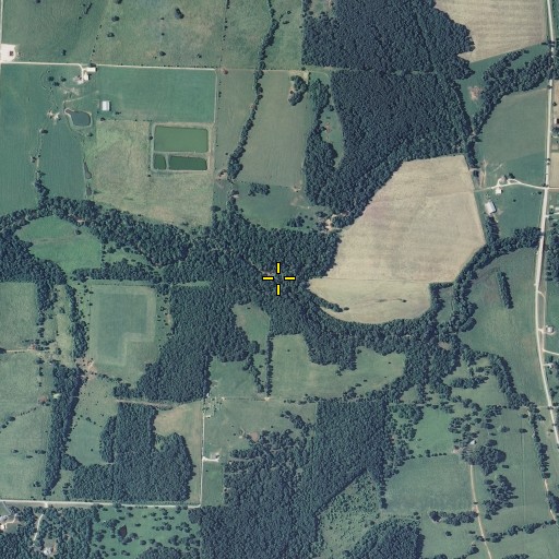 Aerial/Satellite Image of Barren Creek, MO
