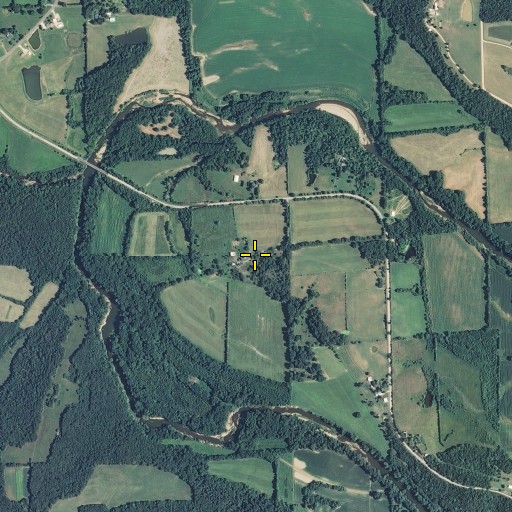 Aerial/Satellite Image of Bartel Bend, MO