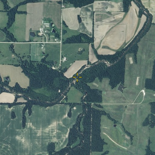 Aerial/Satellite Image of Bee Creek, MO