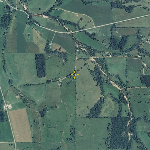 Aerial/Satellite Image of Bethany Church, MO