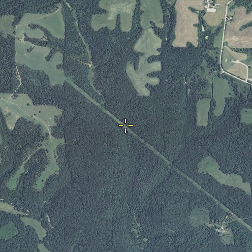 Aerial/Satellite Image of Big Spring, MO