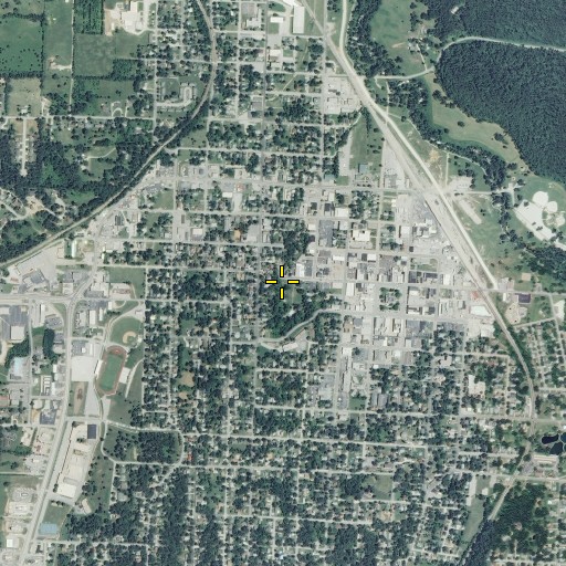 Aerial/Satellite Image of Big Spring, MO