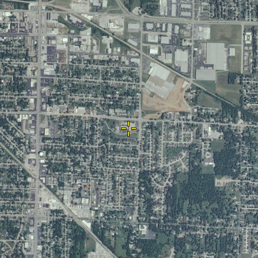 Aerial/Satellite Image of Bingham School, MO