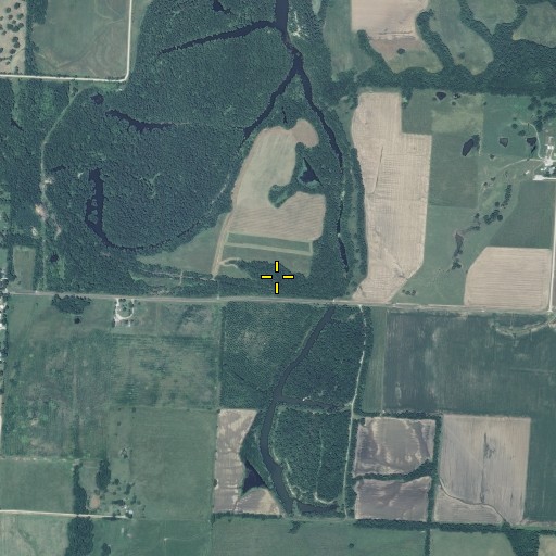 Aerial/Satellite Image of Black Diamond Mine, MO