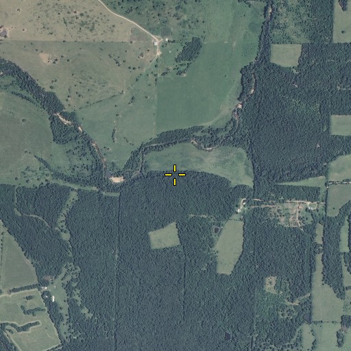 Aerial/Satellite Image of Boston Bluff, MO