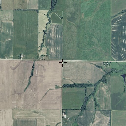 Aerial/Satellite Image of Boyd School (historical), MO