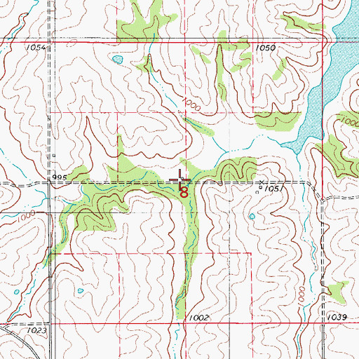 Topographic Map of Brown School (historical), MO