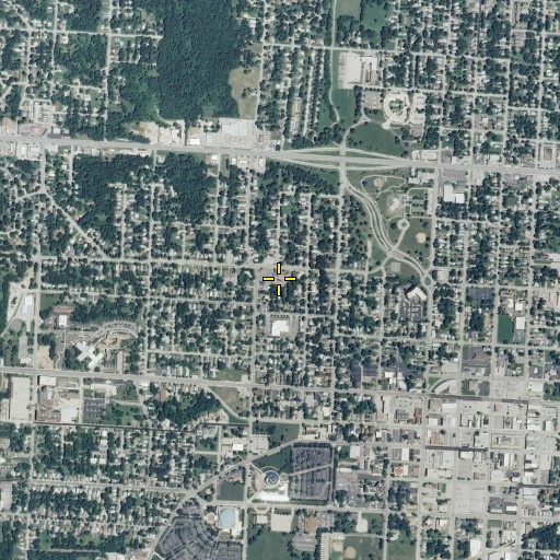 Aerial/Satellite Image of Bryant Elementary School, MO