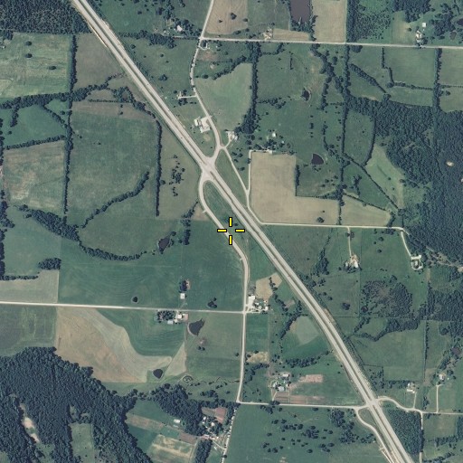 Aerial/Satellite Image of Cedar Grove School, MO