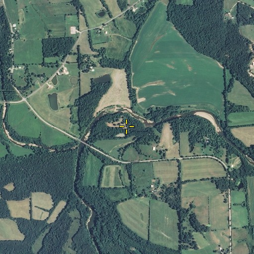 Aerial/Satellite Image of Clates Creek, MO