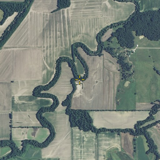 Aerial/Satellite Image of Clear Creek, MO