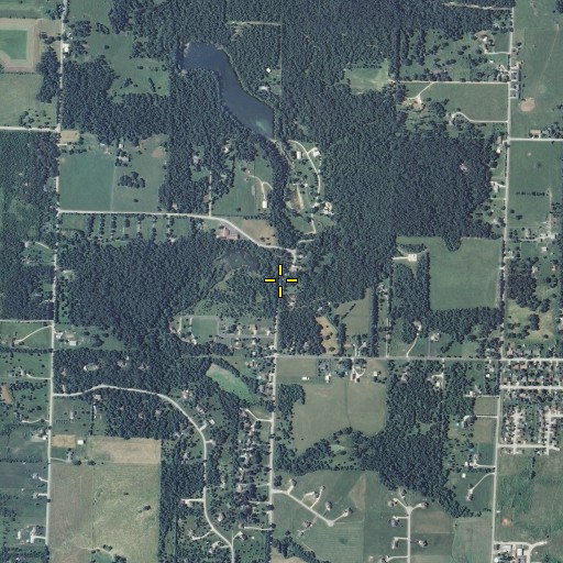 Aerial/Satellite Image of Clear Creek Spring, MO