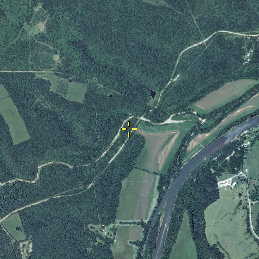 Aerial/Satellite Image of Clifty Spring, MO