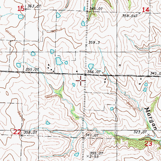 Topographic Map of Common Sense School (historical), MO