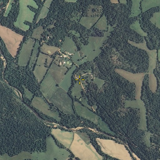 Aerial/Satellite Image of Conrad School, MO