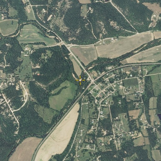 Aerial/Satellite Image of Cotter Creek, MO