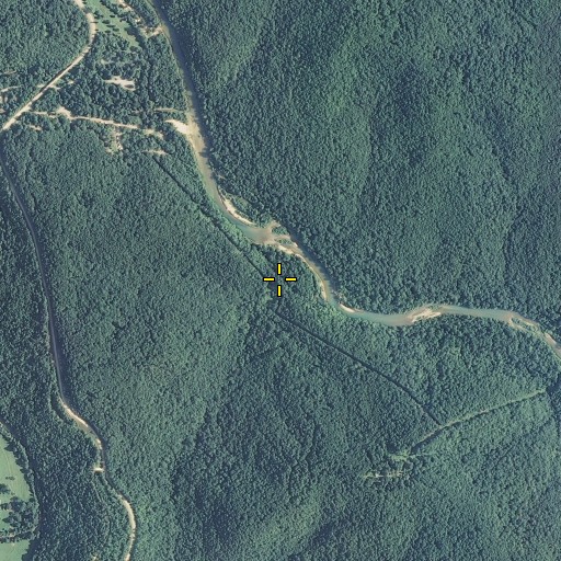 Aerial/Satellite Image of Courthouse Hollow, MO