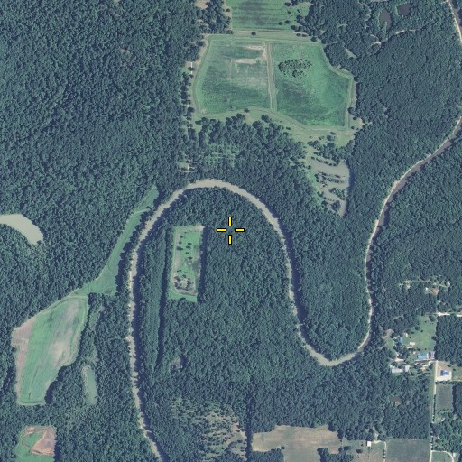 Aerial/Satellite Image of Coyle Bend, MO
