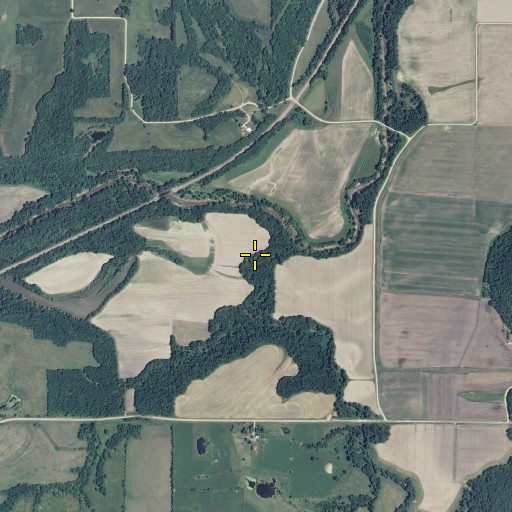 Aerial/Satellite Image of Crabapple Creek, MO