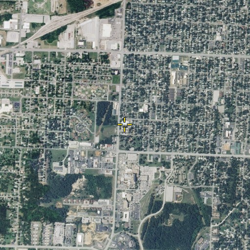 Aerial/Satellite Image of Cunningham Park, MO