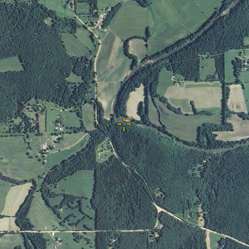 Aerial/Satellite Image of Dan Branch, MO