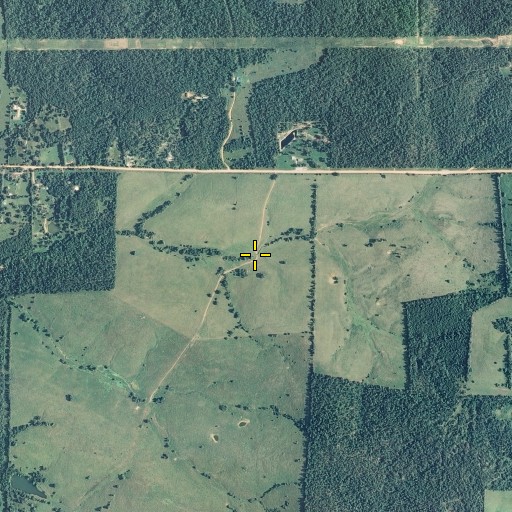 Aerial/Satellite Image of Eldorado Spring, MO