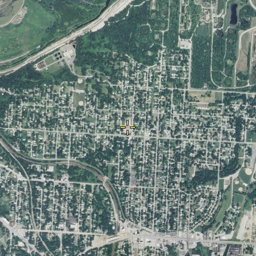 Aerial/Satellite Image of Fairmount Elementary School, MO