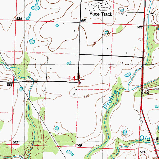 Topographic Map of Gooberhull School (historical), AR