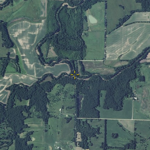 Aerial/Satellite Image of Flat Creek, MO