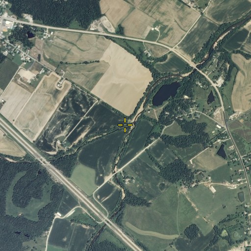 Aerial/Satellite Image of Fourche a Du Clos, MO