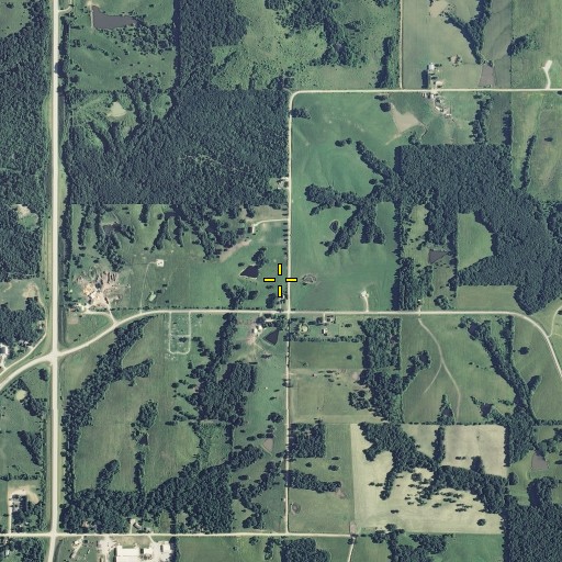Aerial/Satellite Image of Franklin School, MO