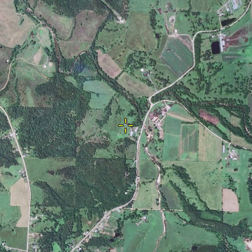 Aerial/Satellite Image of Gentry School, MO