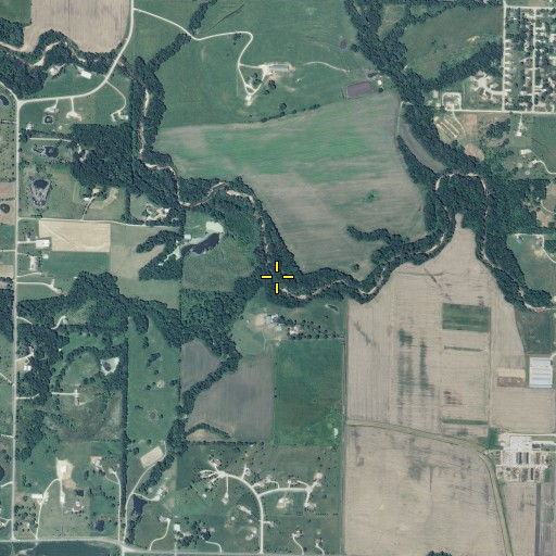 Aerial/Satellite Image of Gilmore Branch, MO