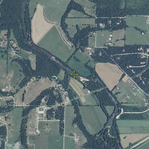 Aerial/Satellite Image of Green Valley Creek, MO
