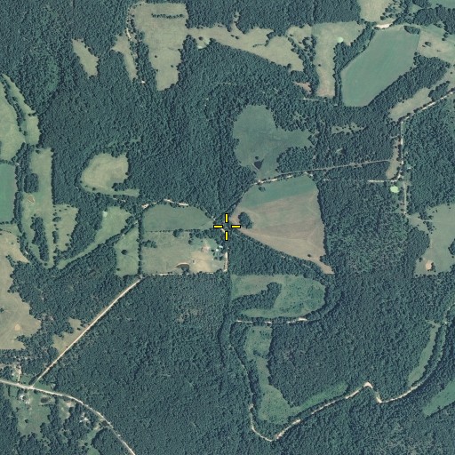 Aerial/Satellite Image of Halbrook Branch, MO
