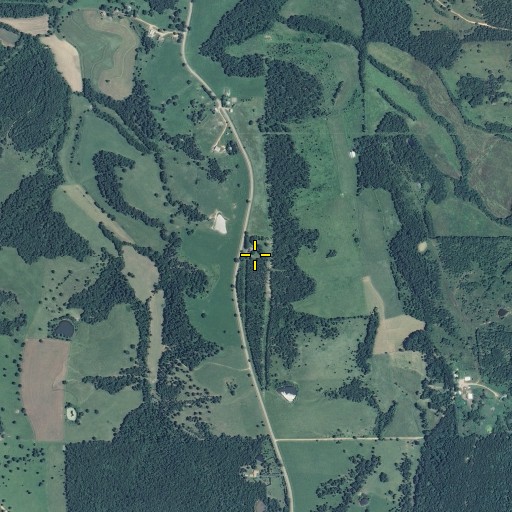 Aerial/Satellite Image of Hale School, MO