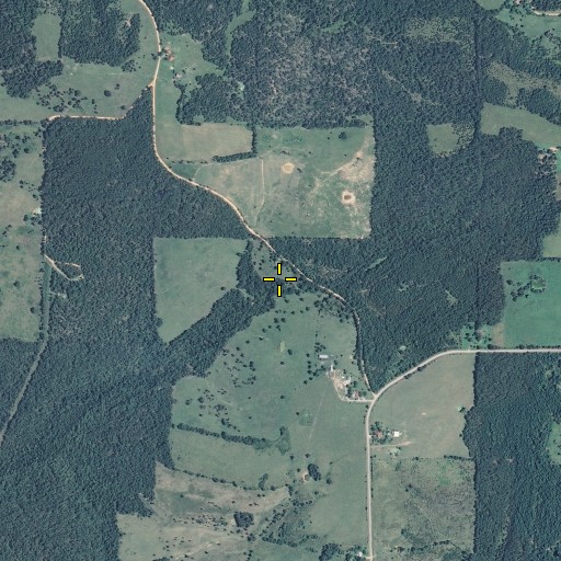 Aerial/Satellite Image of Halford Spring, MO