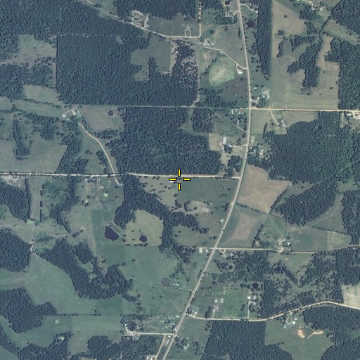 Aerial/Satellite Image of Hall School, MO