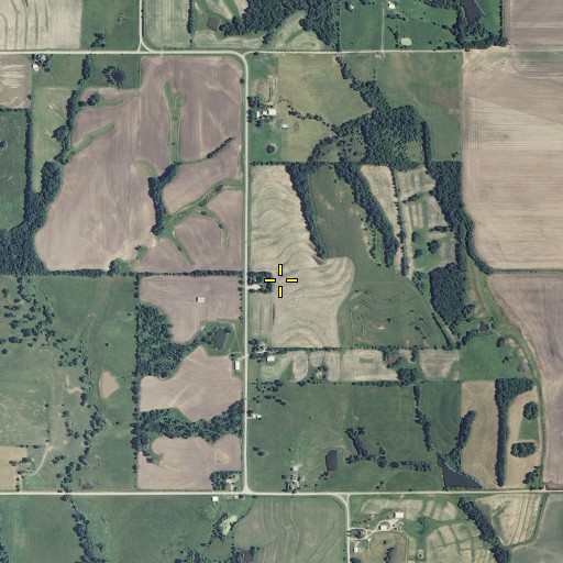Aerial/Satellite Image of Hatton Chapel, MO