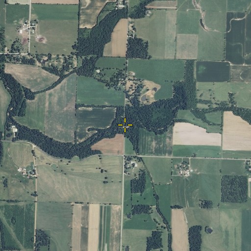 Aerial/Satellite Image of Hewlett Branch, MO