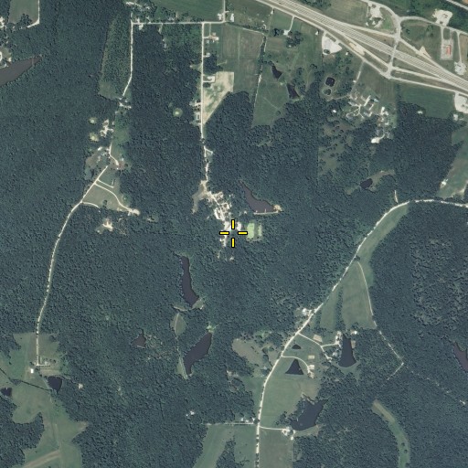 Aerial/Satellite Image of High Hill Camp, MO
